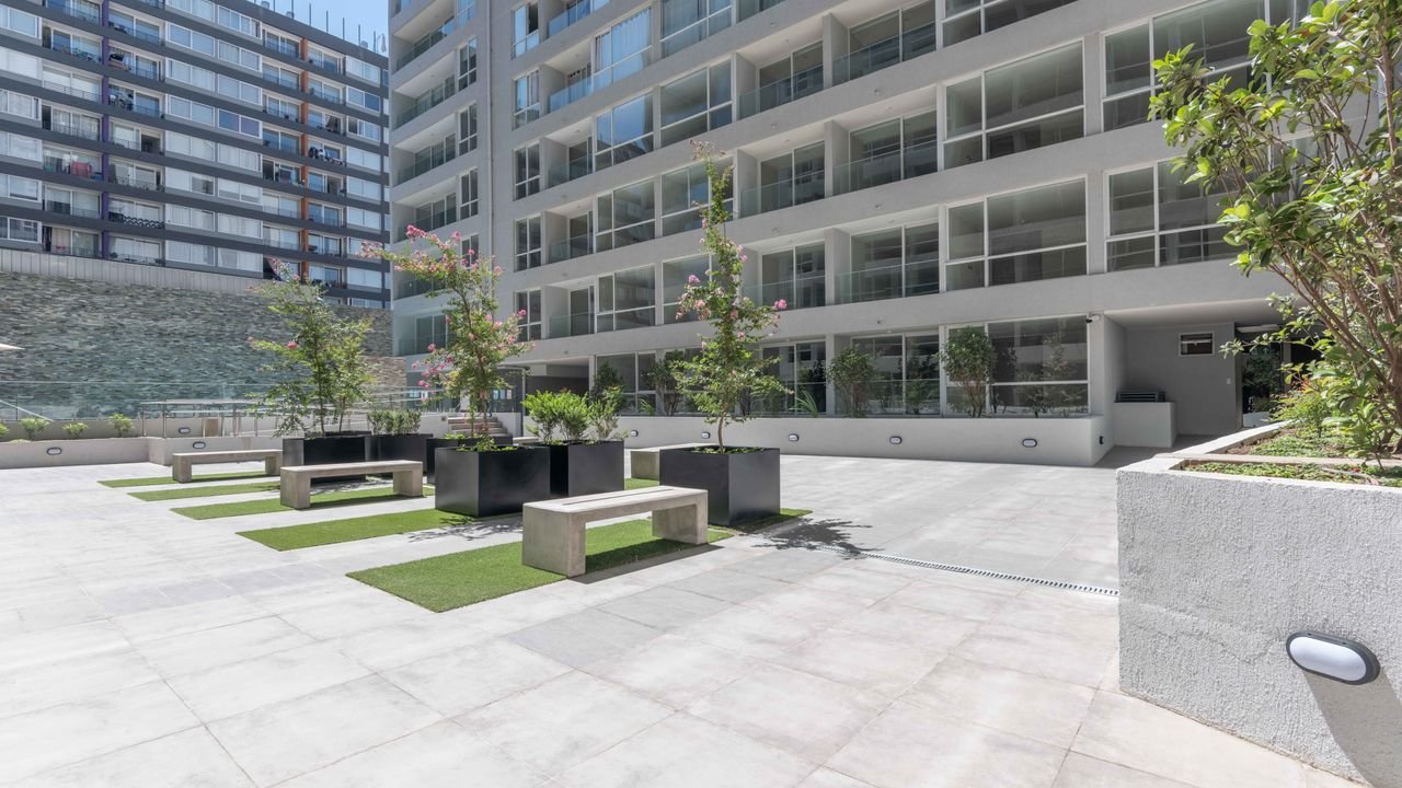VENTA DEPARTAMENTO SIN PIE EN SANTIAGO CENTRO – 2 DORMITORIOS – ESTACIONAMIENTO – METRO PARQUE ALMAGRO (30)