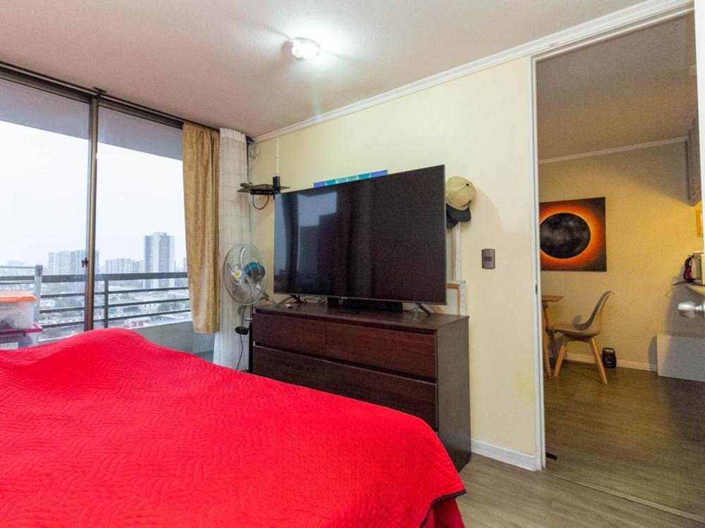DEPARTAMENTO EB VENTA SAN MIGUEL – 1 DORMITORIOS CON ESTACIONAMIENTO – 2190 UF – METRO (1)